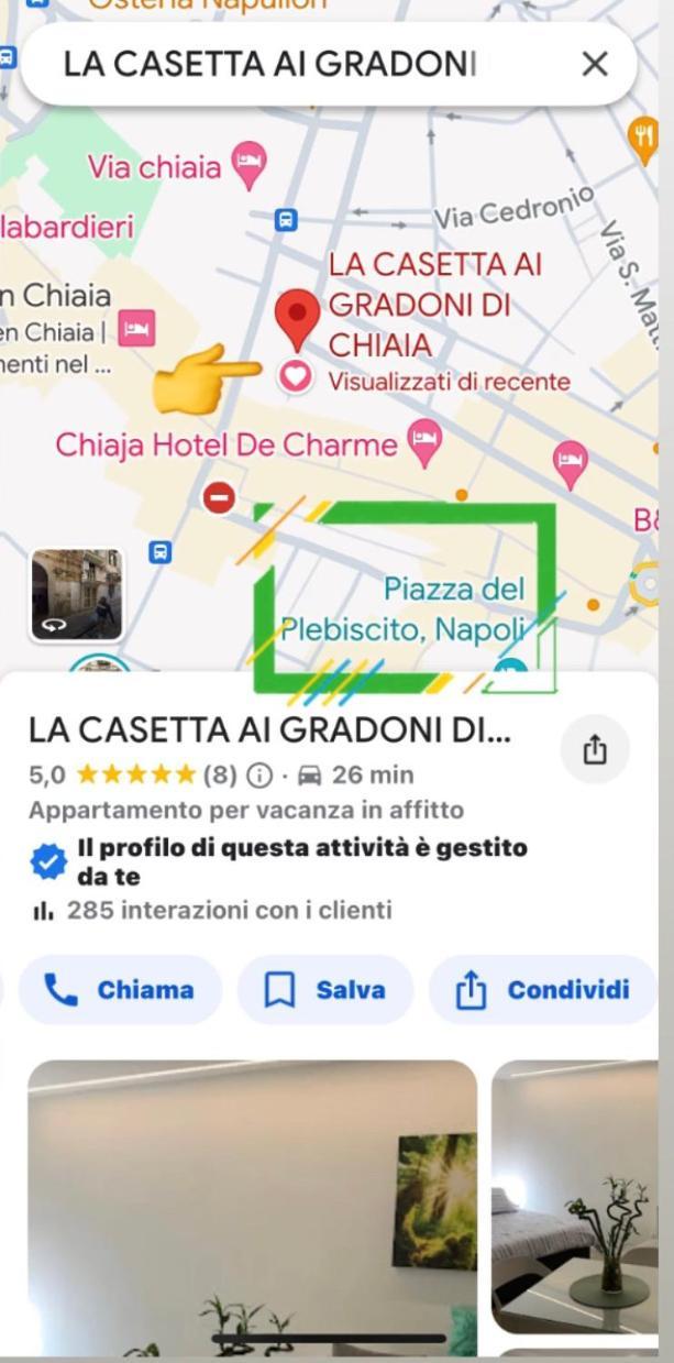 La Casetta Ai Gradoni Di Chiaia Неаполь Экстерьер фото